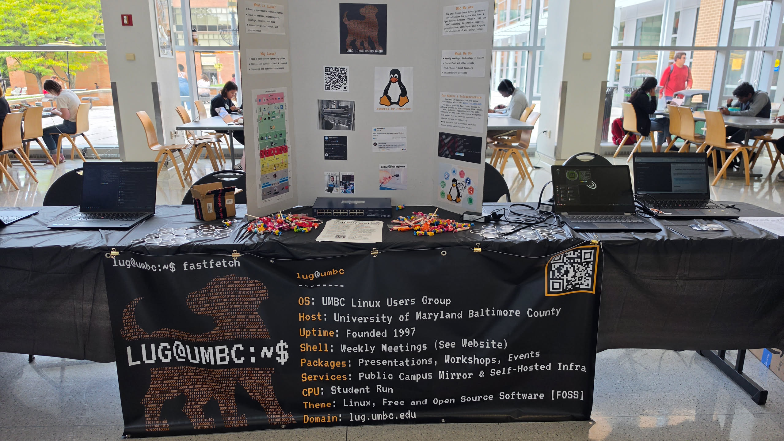 InstallFest 2026 table in the Commons